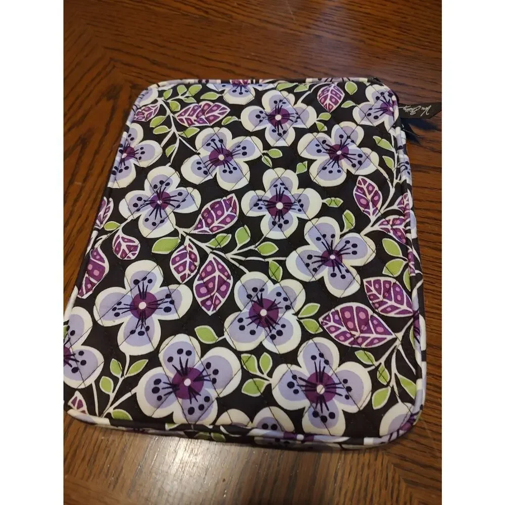 Vera Bradley Fabric Soft Tablet Case /‎ Cover Zipper Bag 8